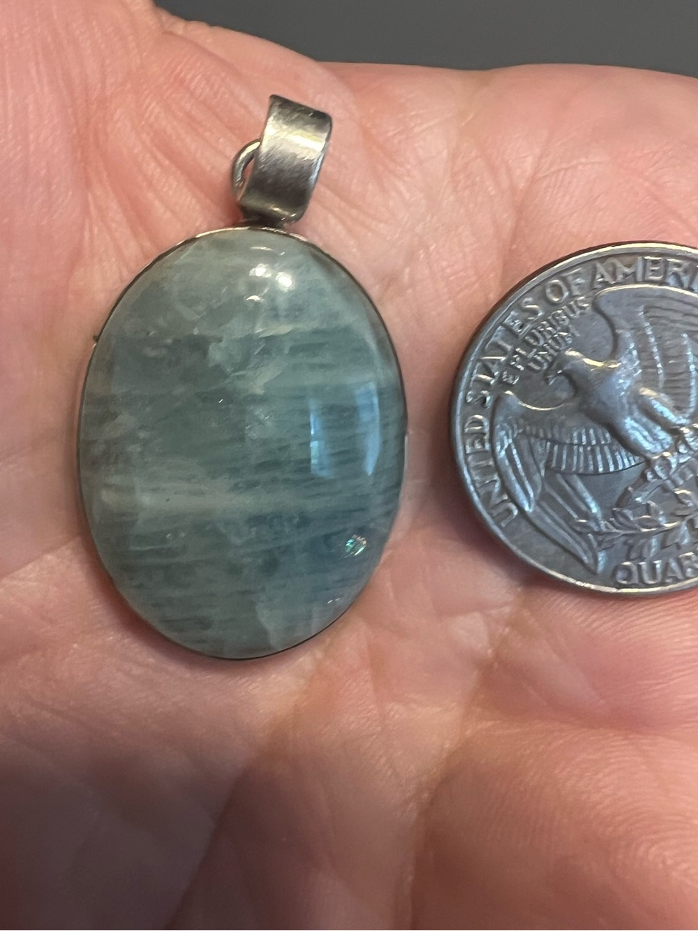 Aquamarine Pendant